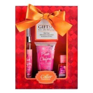 B&B Set de 3 Pzas Pink Chifon
